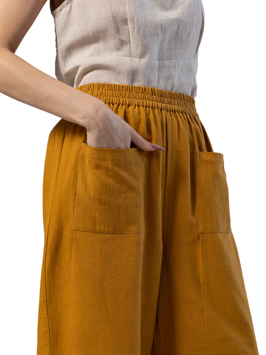DANAE TROUSER WITH PATCH POCKETS