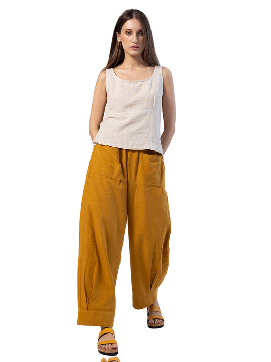 DANAE TROUSER WITH PATCH POCKETS