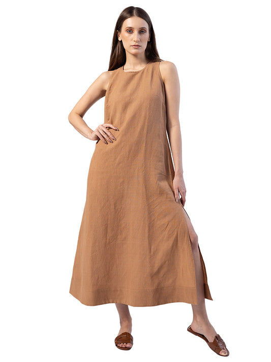 KIERA MIDI SLIT DRESS